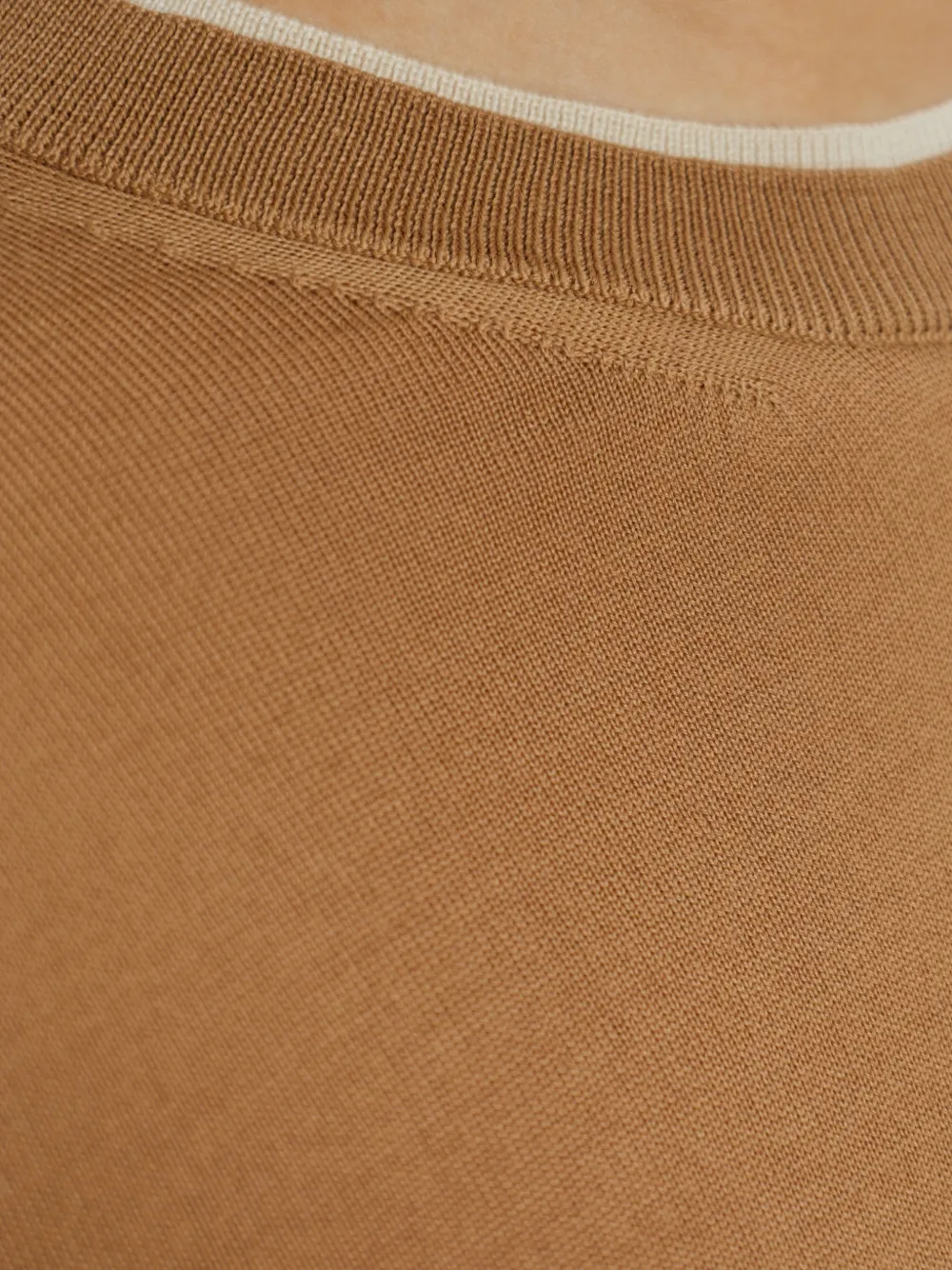 Versace Trui met geborduurd logo Beige