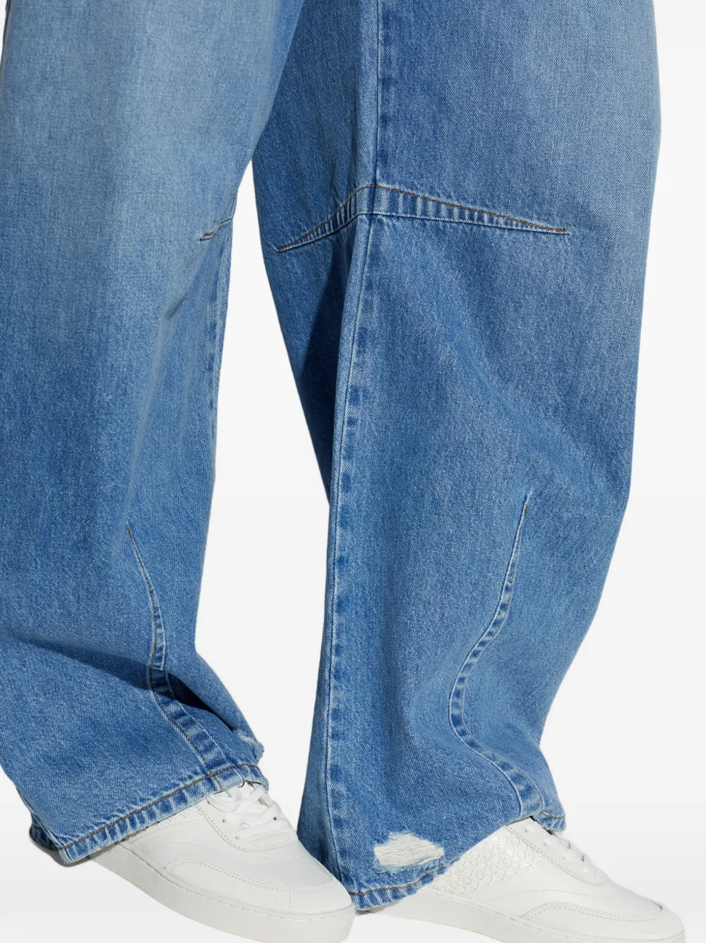 Michael Kors Kaycee signature logo stripe sneakers Wit