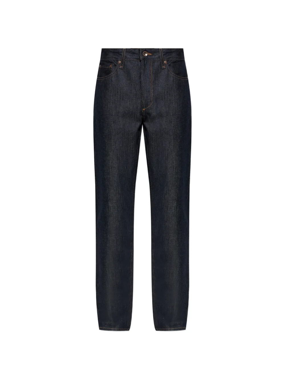 rag & bone blue straight-leg jeans