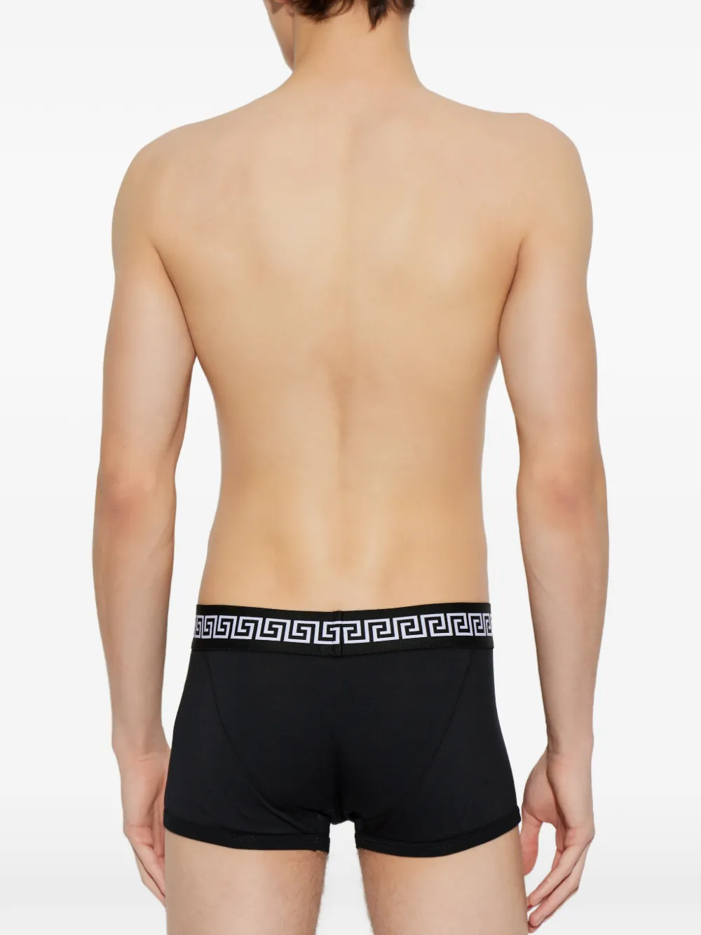  Versace Medusa La Greca Boxers - Black 