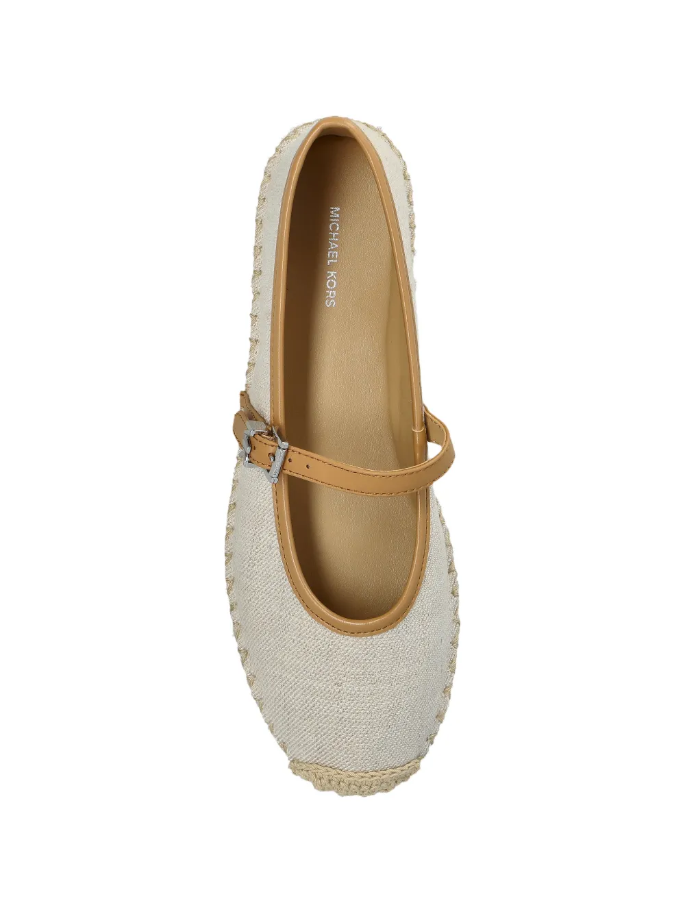 Michael Kors canvas ballet espadrilles Beige
