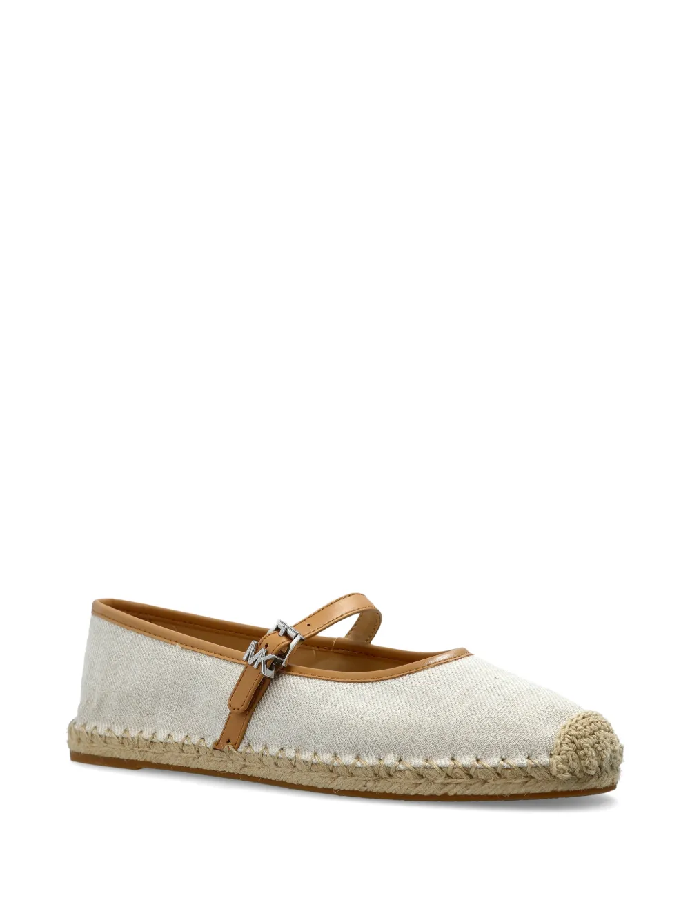 Michael Kors canvas ballet espadrilles Beige