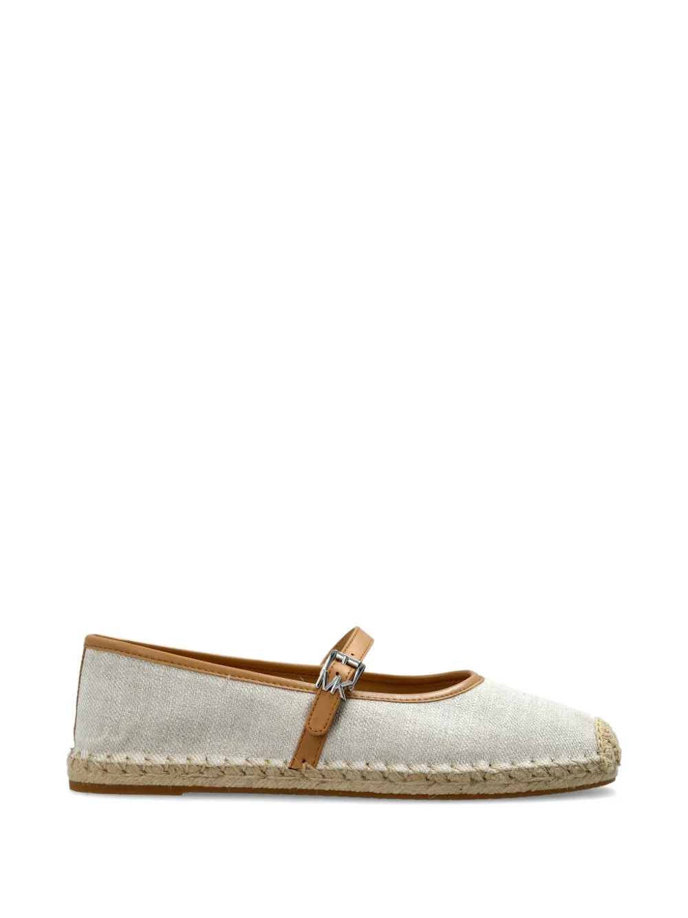 Michael Kors canvas ballet espadrilles Beige