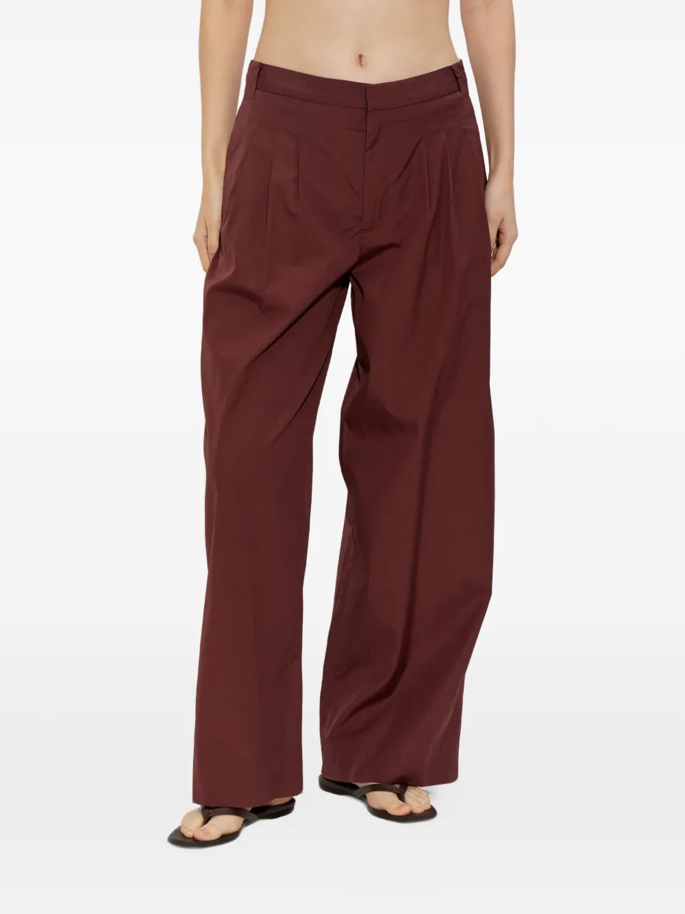  Rag & Bone Pleated Trousers - Red 