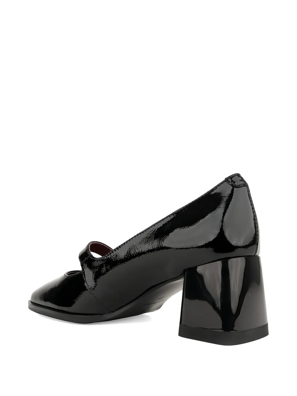  Linda Baumann Buckle Strap Pumps - Black 