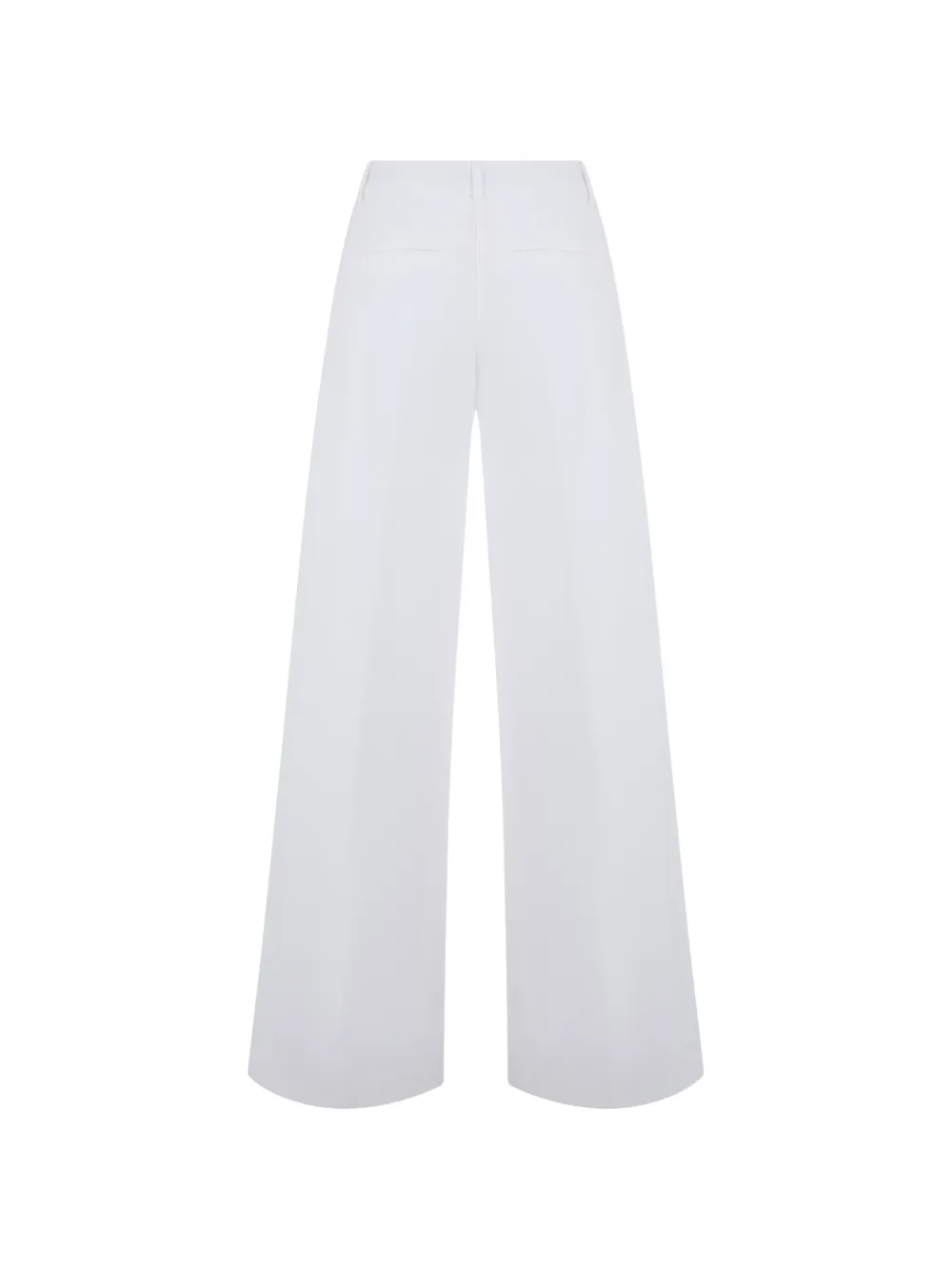 Peserico Broek met wijde pijpen Wit