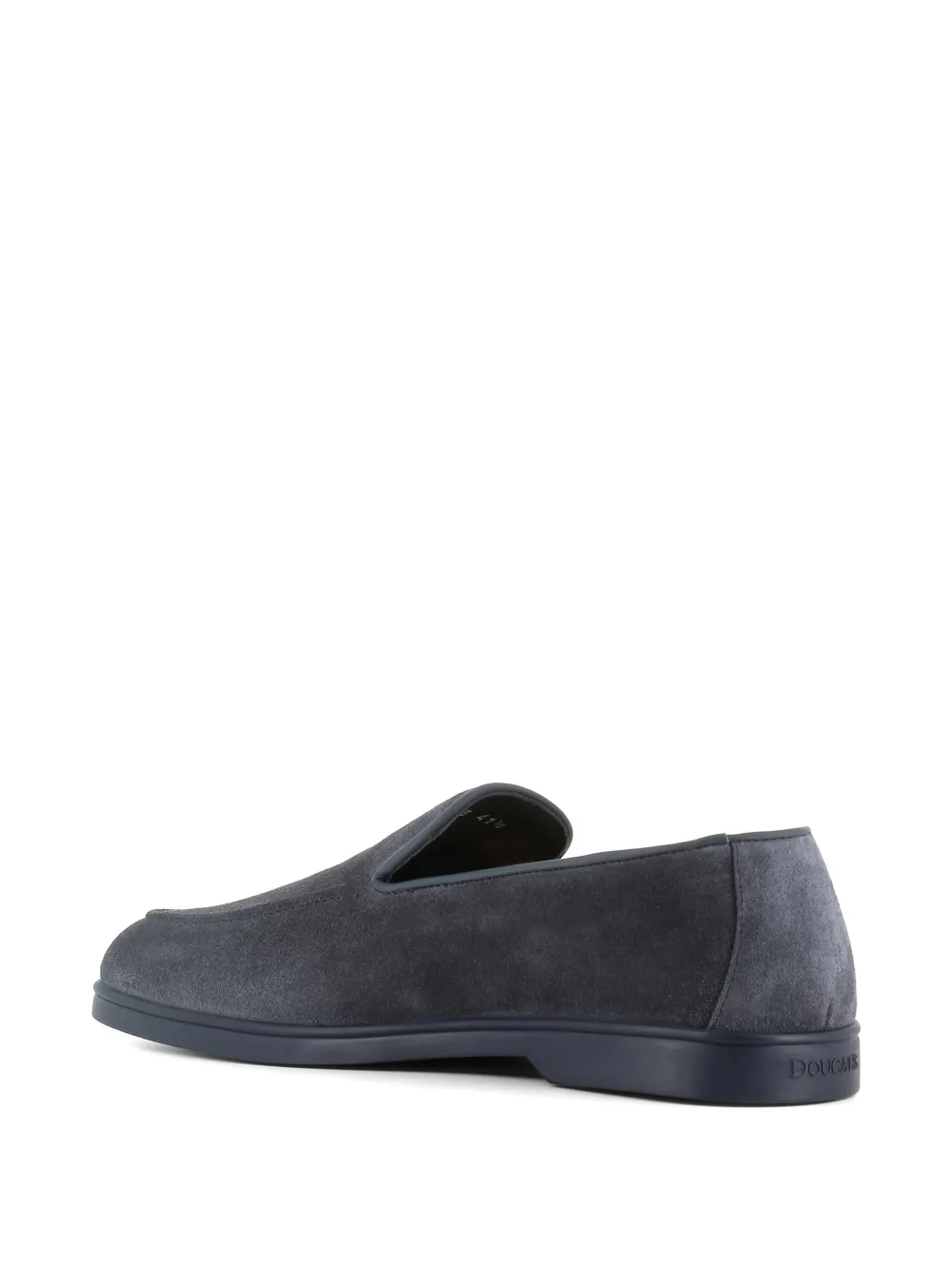 Doucal's suede loafers Blauw