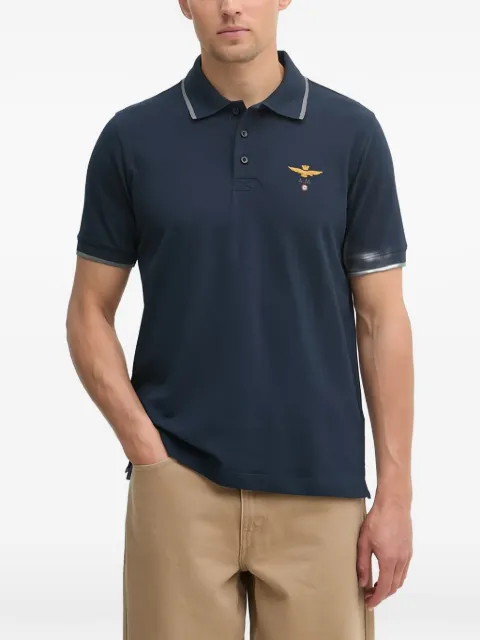 Aeronautica Militare emblem-detail polo shirt