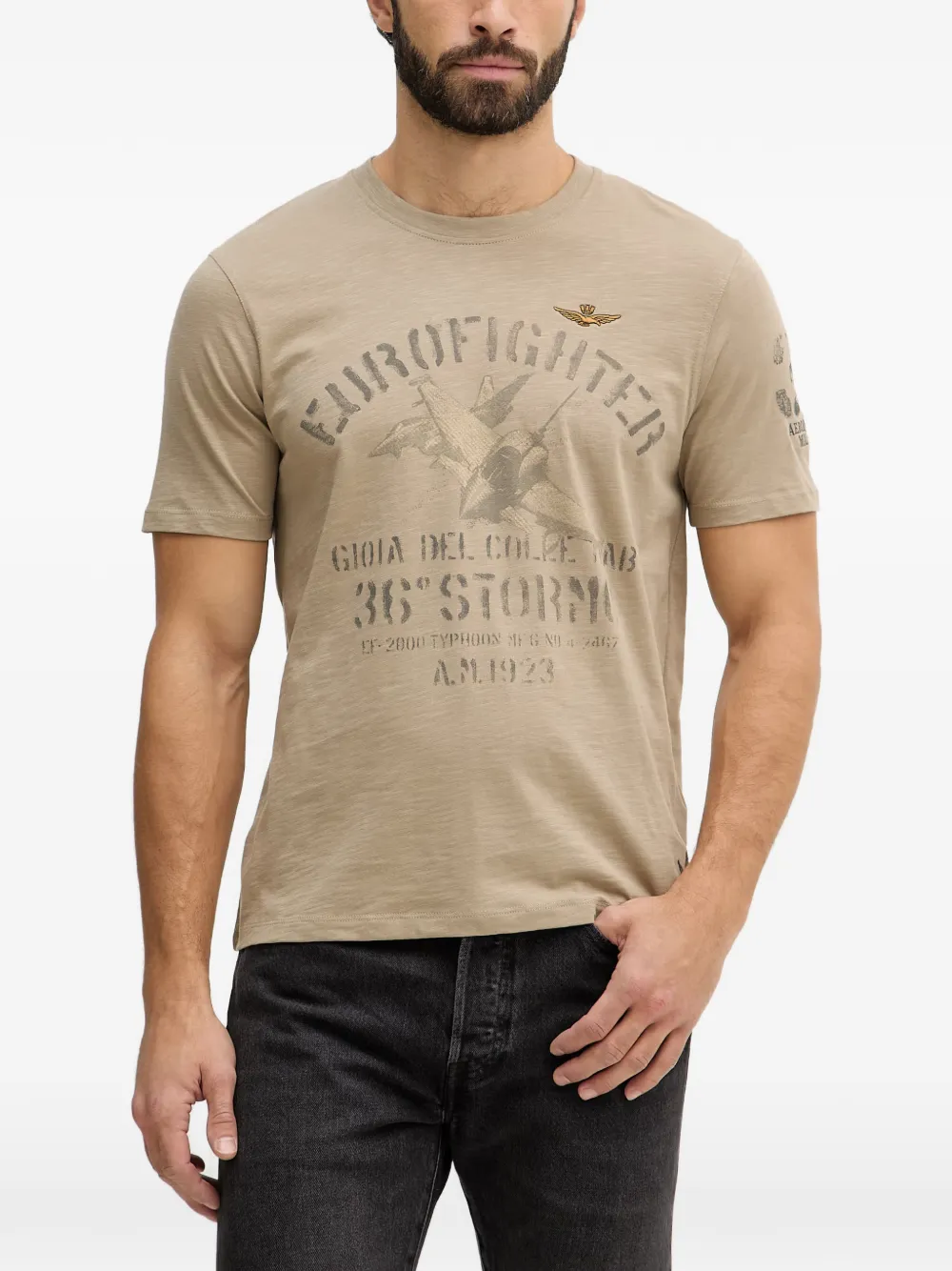 Aeronautica Militare short-sleeves T-shirt - Toni neutri