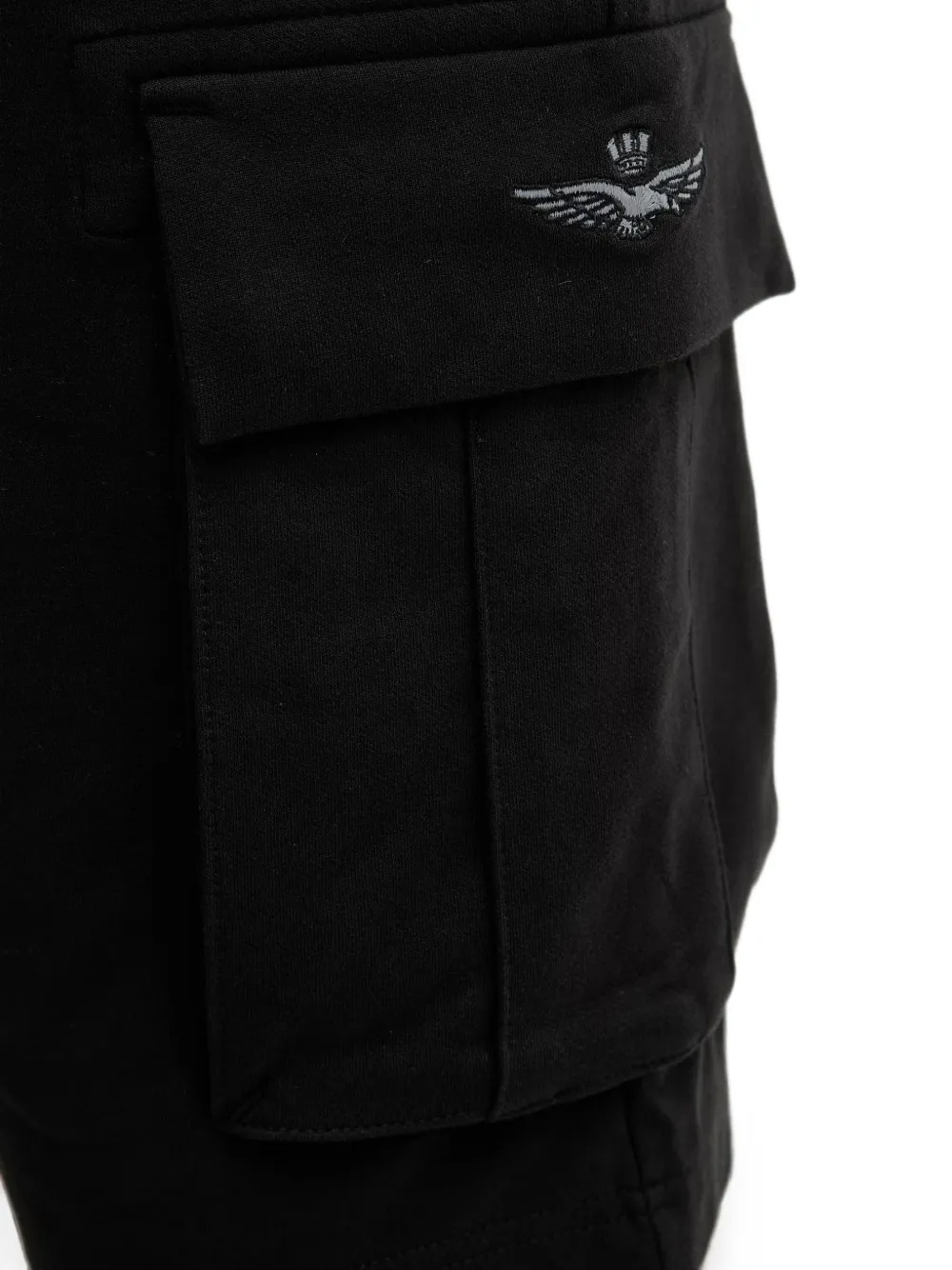 Aeronautica Militare Cargo shorts Zwart