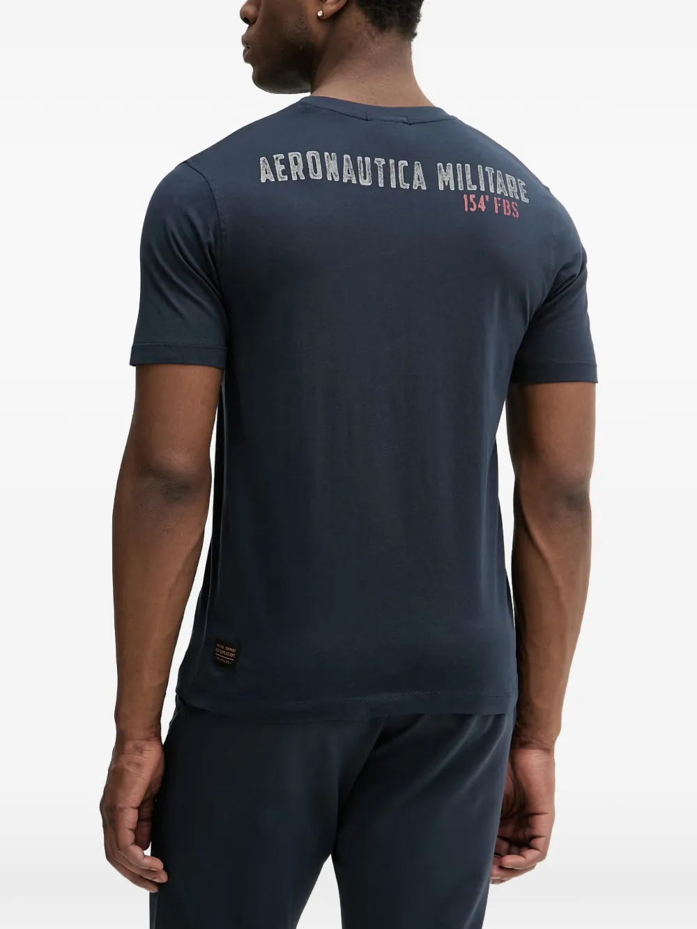 Aeronautica Militare T-shirt met grafische print Blauw