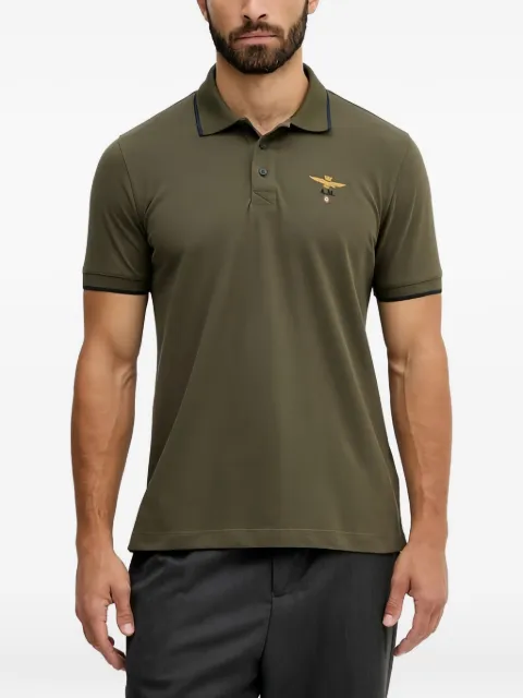 Aeronautica Militare polo à logo brodé