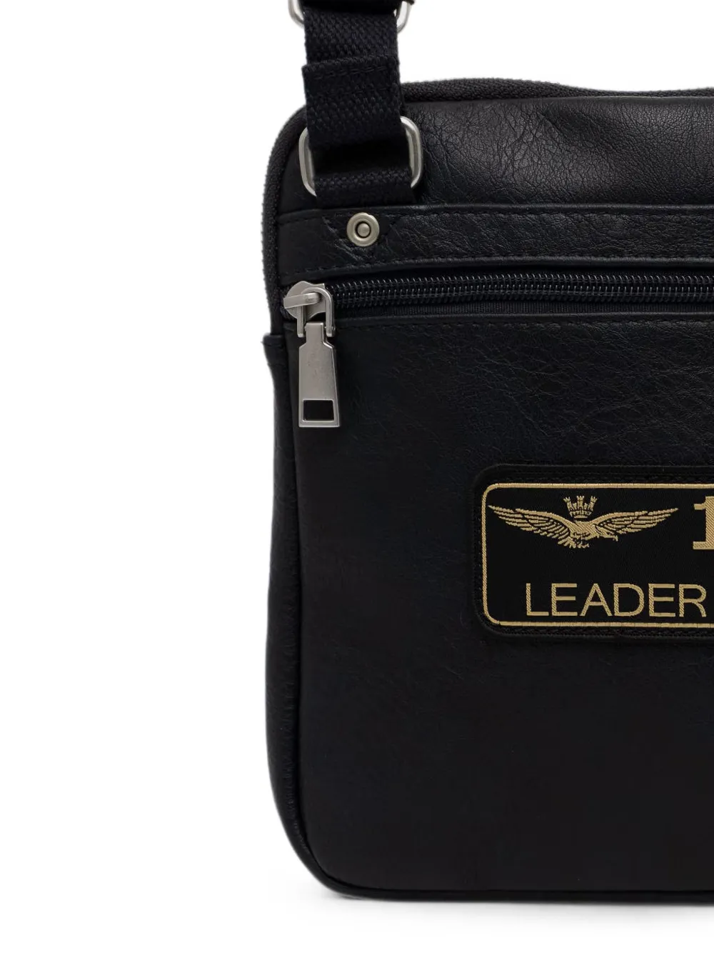 Aeronautica Militare Heuptas met ritssluiting en patchdetail Zwart