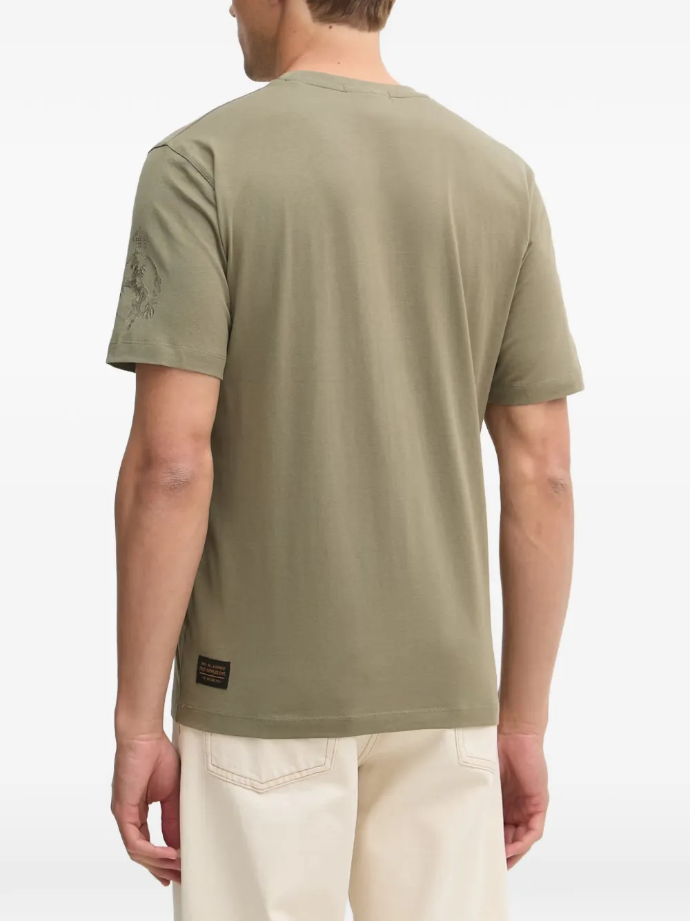 Aeronautica Militare T-shirt met print Groen