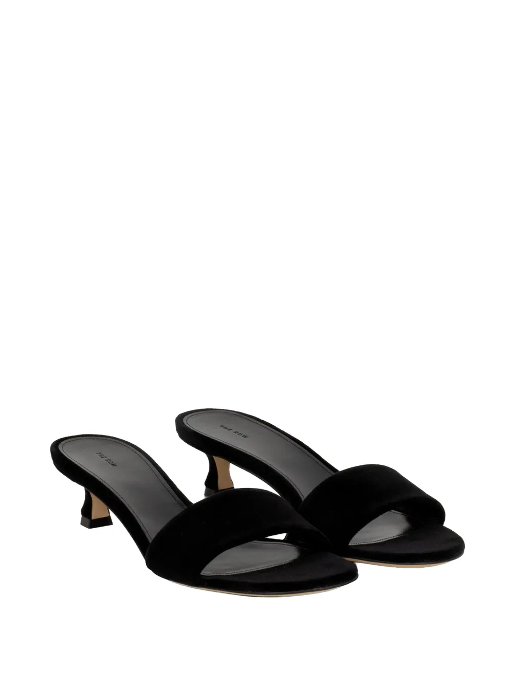 The Row Sandalen met bandjes Zwart