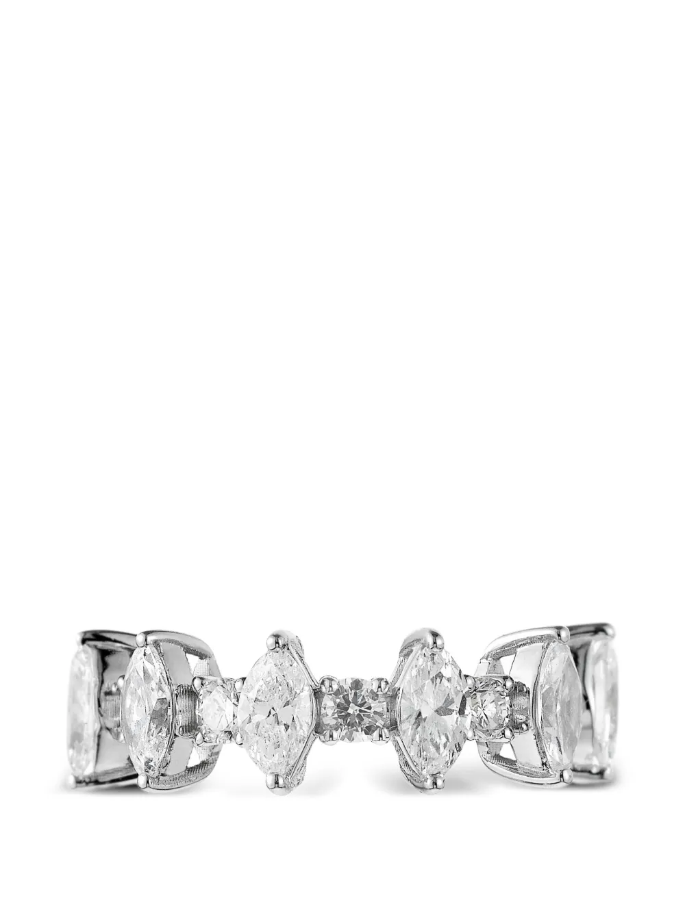 Yeprem Whisper diamond earcuff - Argento