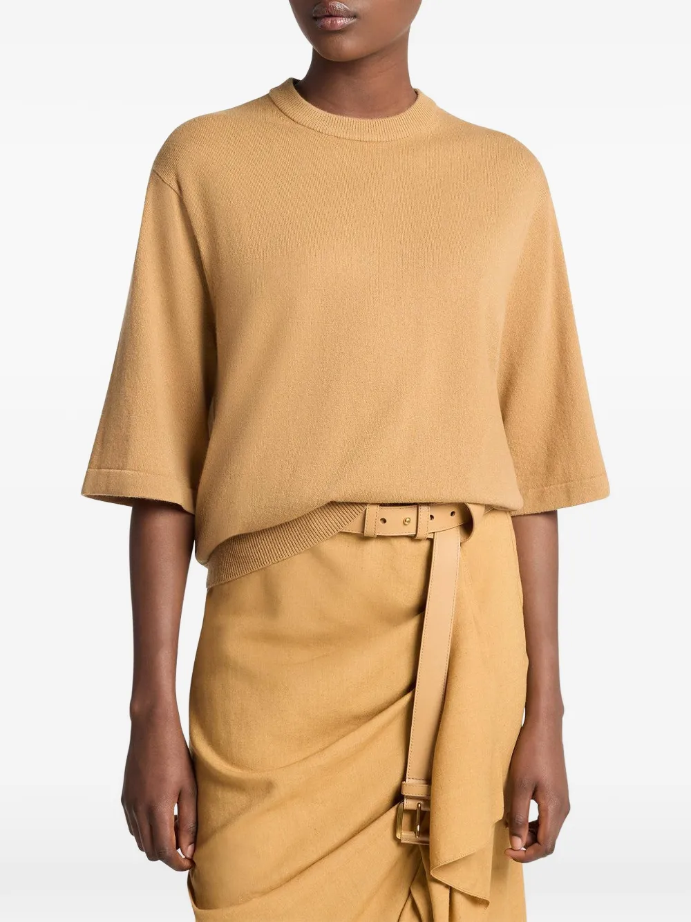 short-sleeve sweater