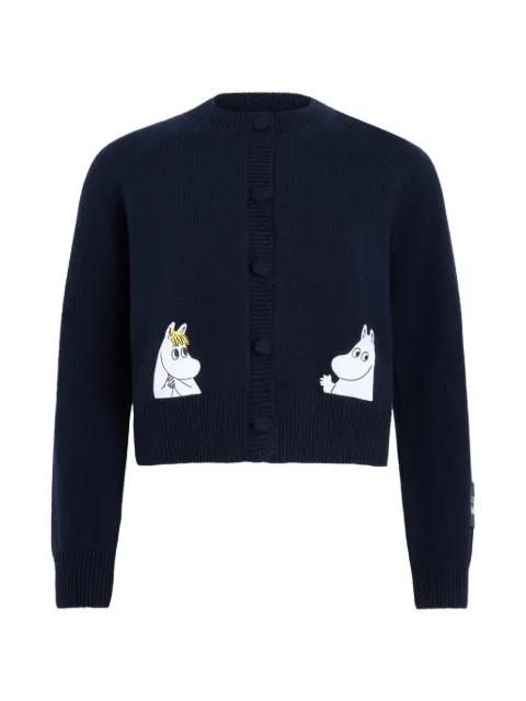 Patou x Moomin Snorkmaiden cardigan