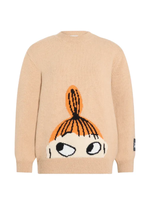 Patou X Moomin Little My Sweater in Neutrals