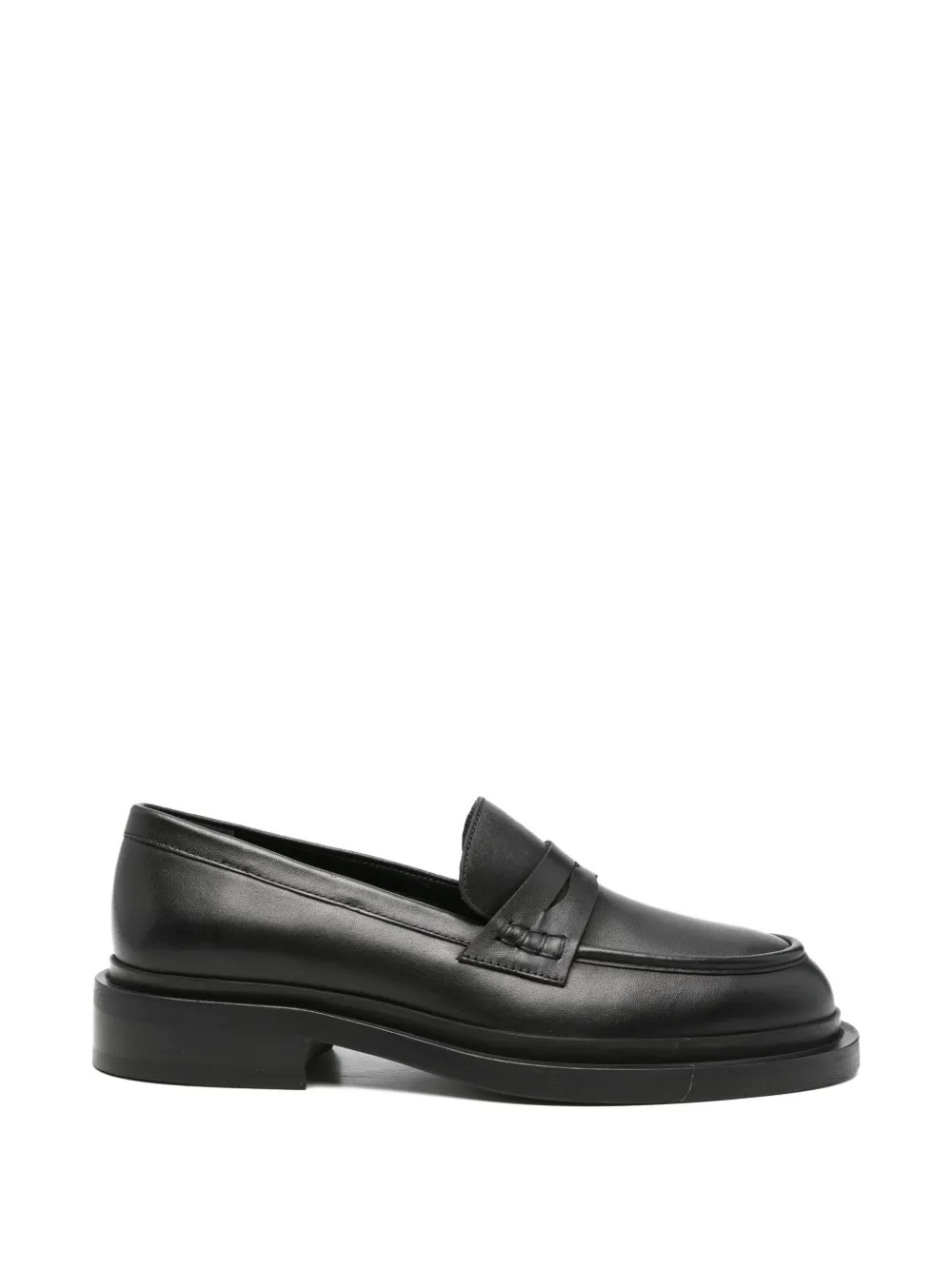 ADRIANNA FERETTI penny-strap loafers - Nero
