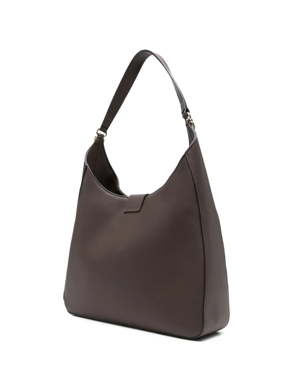 Buckle-Closure Tote Bag