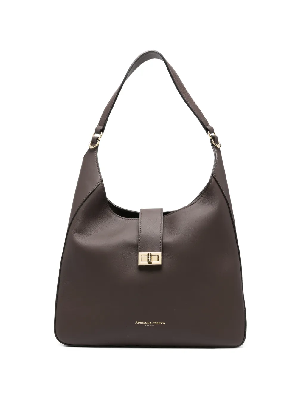 Buckle-Closure Tote Bag