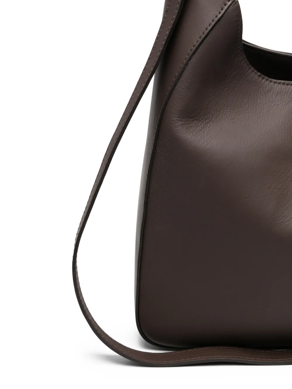 Buckle-Closure Tote Bag