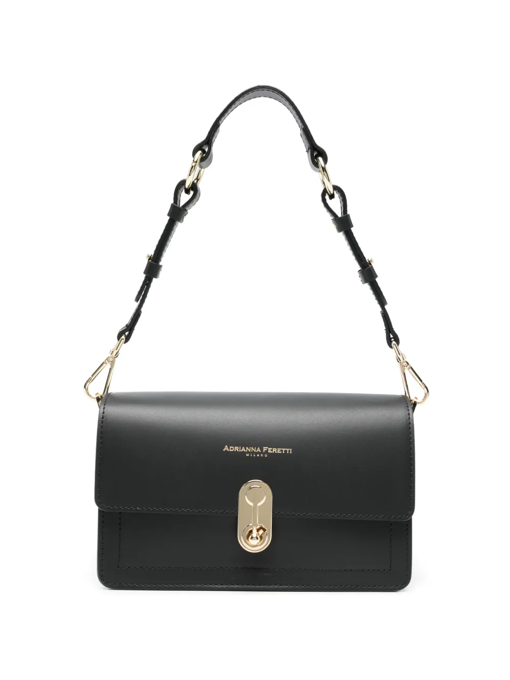 ADRIANNA FERETTI flap-closure shoulder bag - Nero