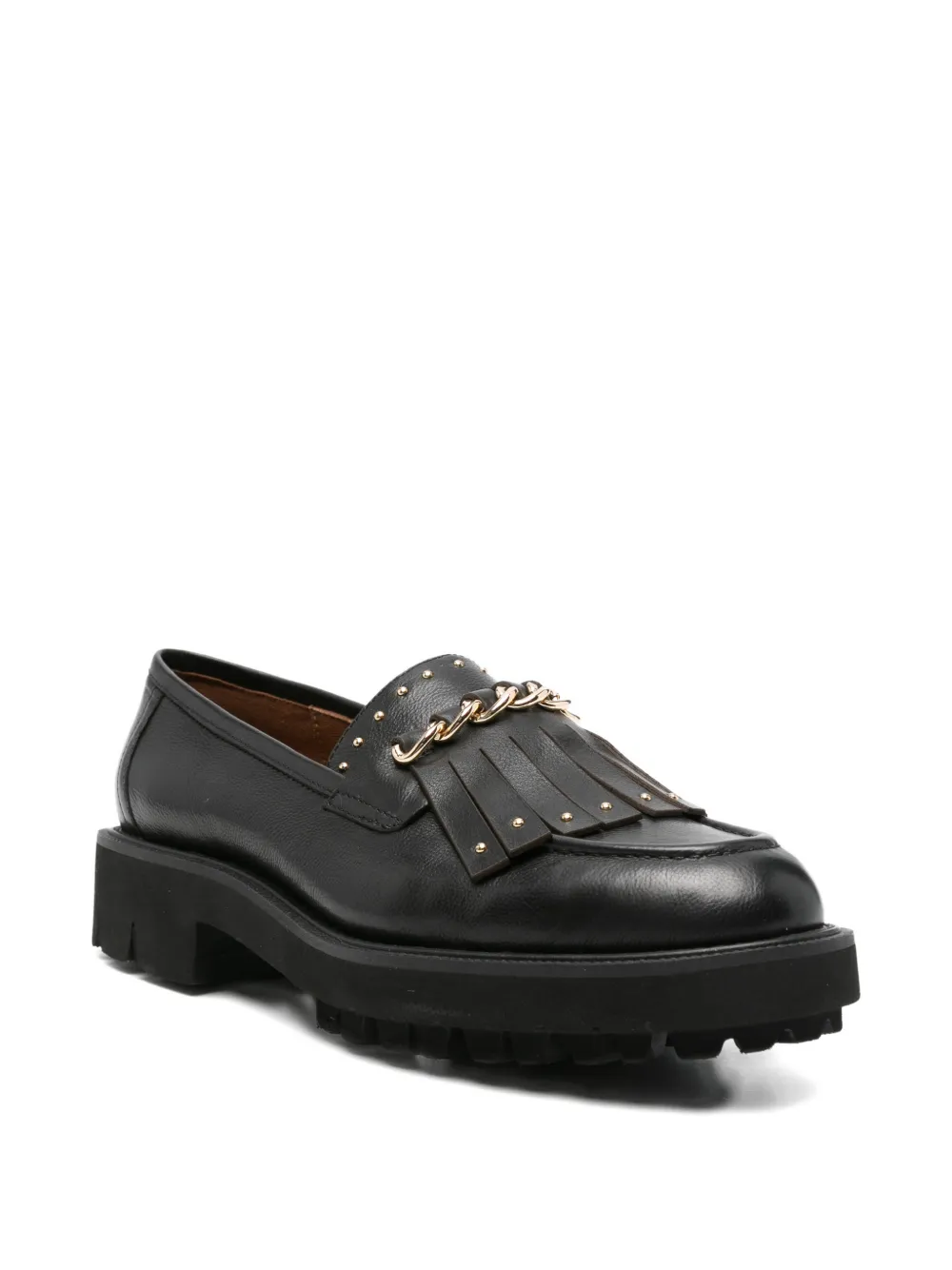 Tassel Chain Loafers