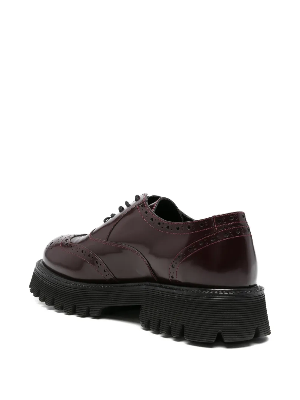 Brogue Tread-Sole Loafers