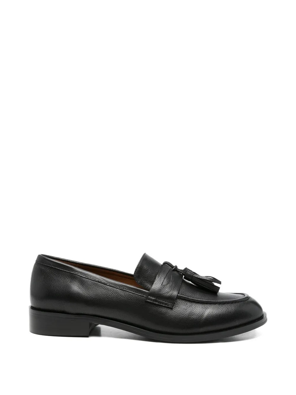 ADRIANNA FERETTI tassel-strap loafers - Schwarz