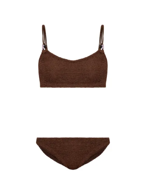 Hunza G Cassie beaded bikini