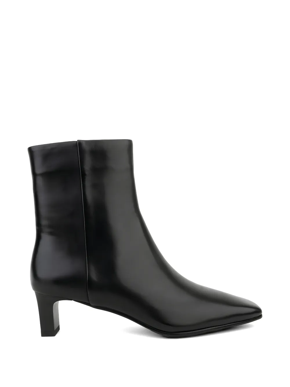 LINDA BAUMANN mid heel ankle boot - Nero