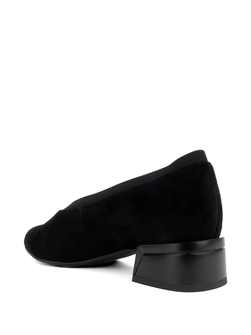  Linda Baumann Black Almond Pumps 