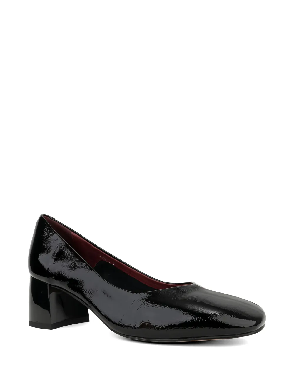  Linda Baumann Almond Toe Pumps - Black 