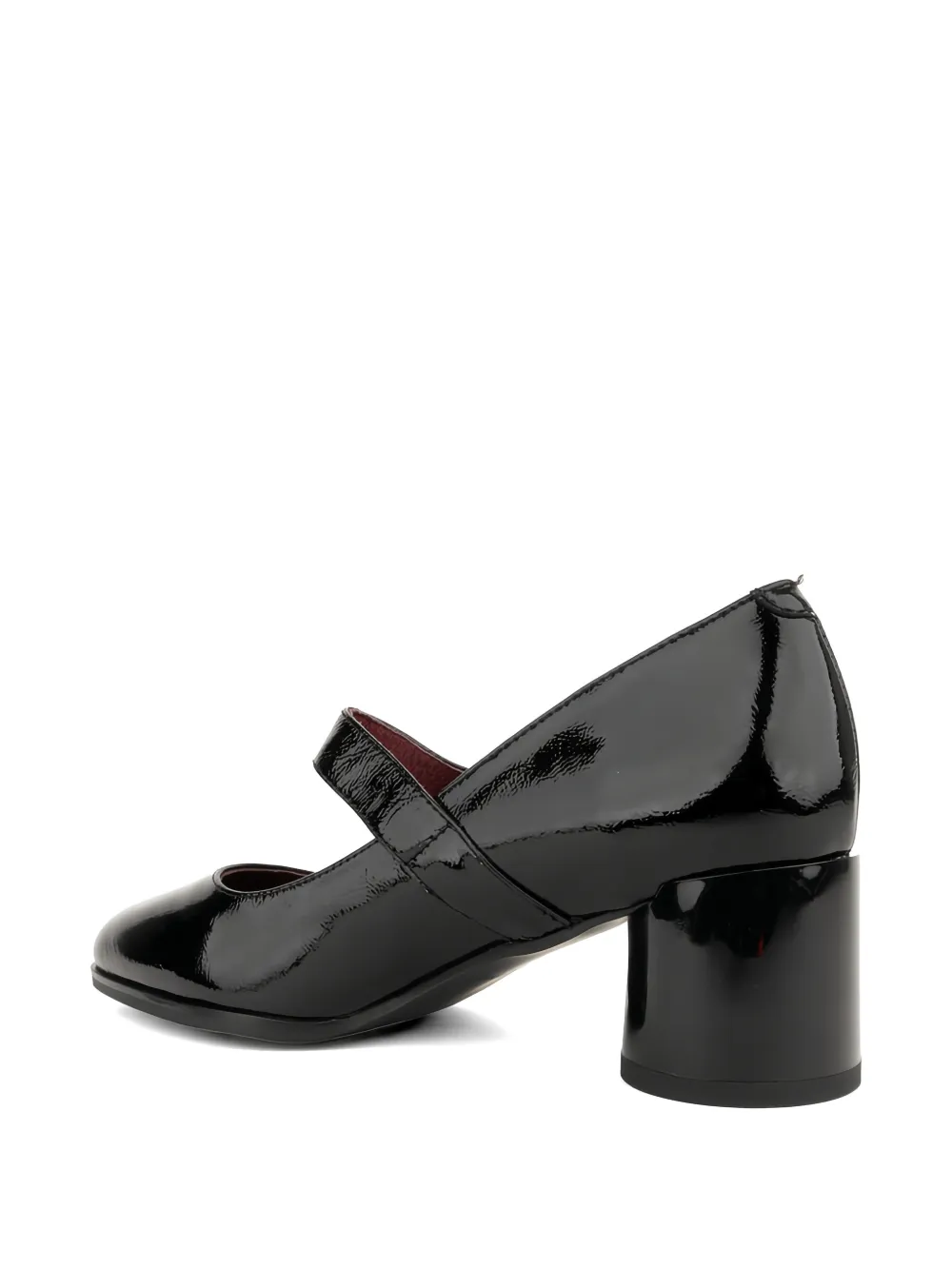  Linda Baumann Buckle Strap Pumps - Black 