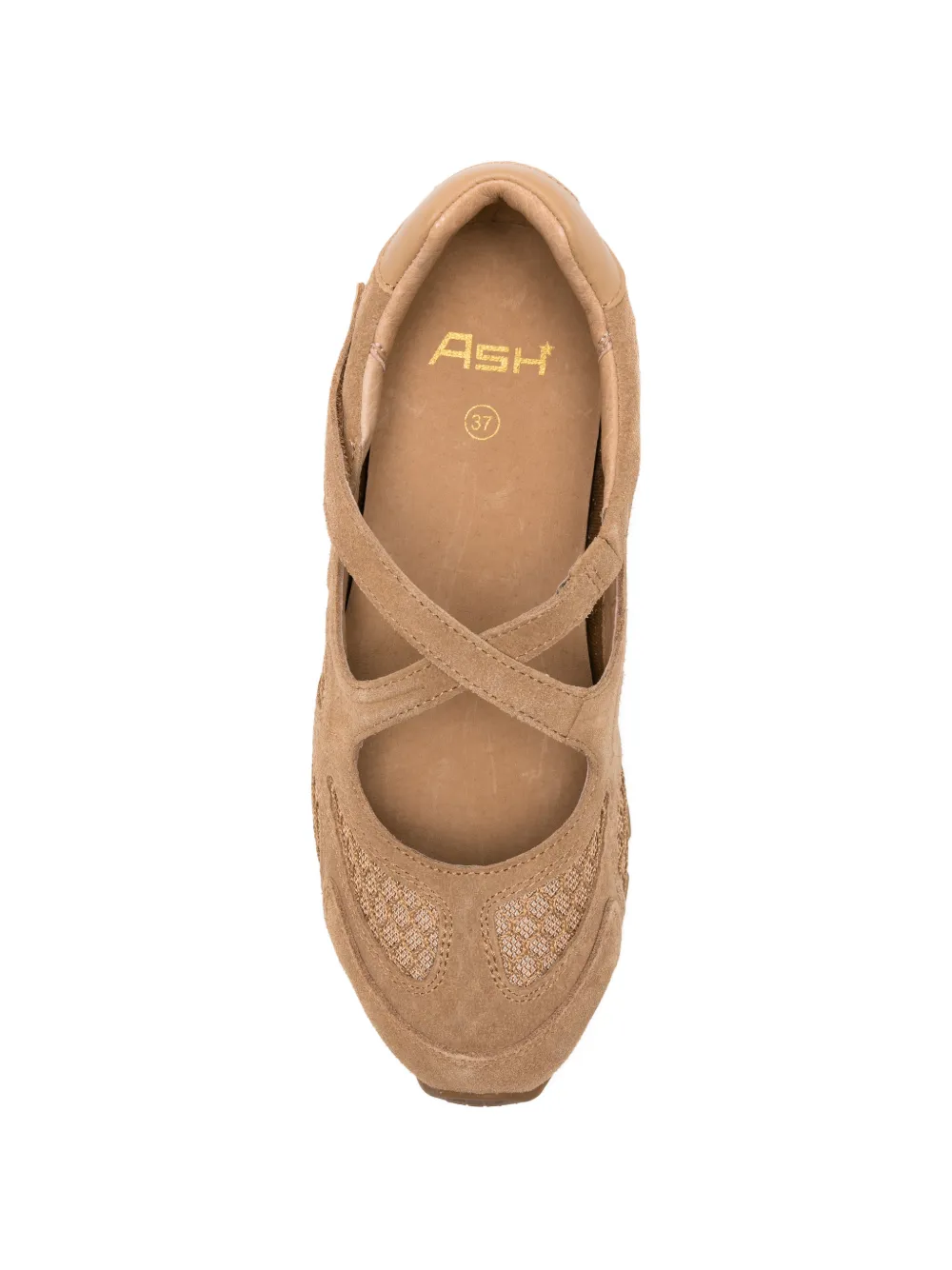 Ash Kore mary jane ballet flats Beige