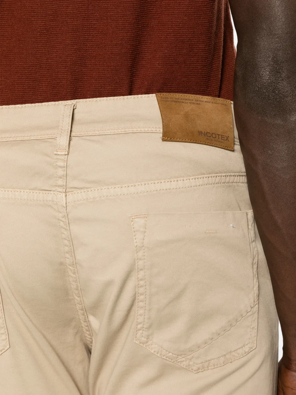Incotex Slim-fit broek Beige