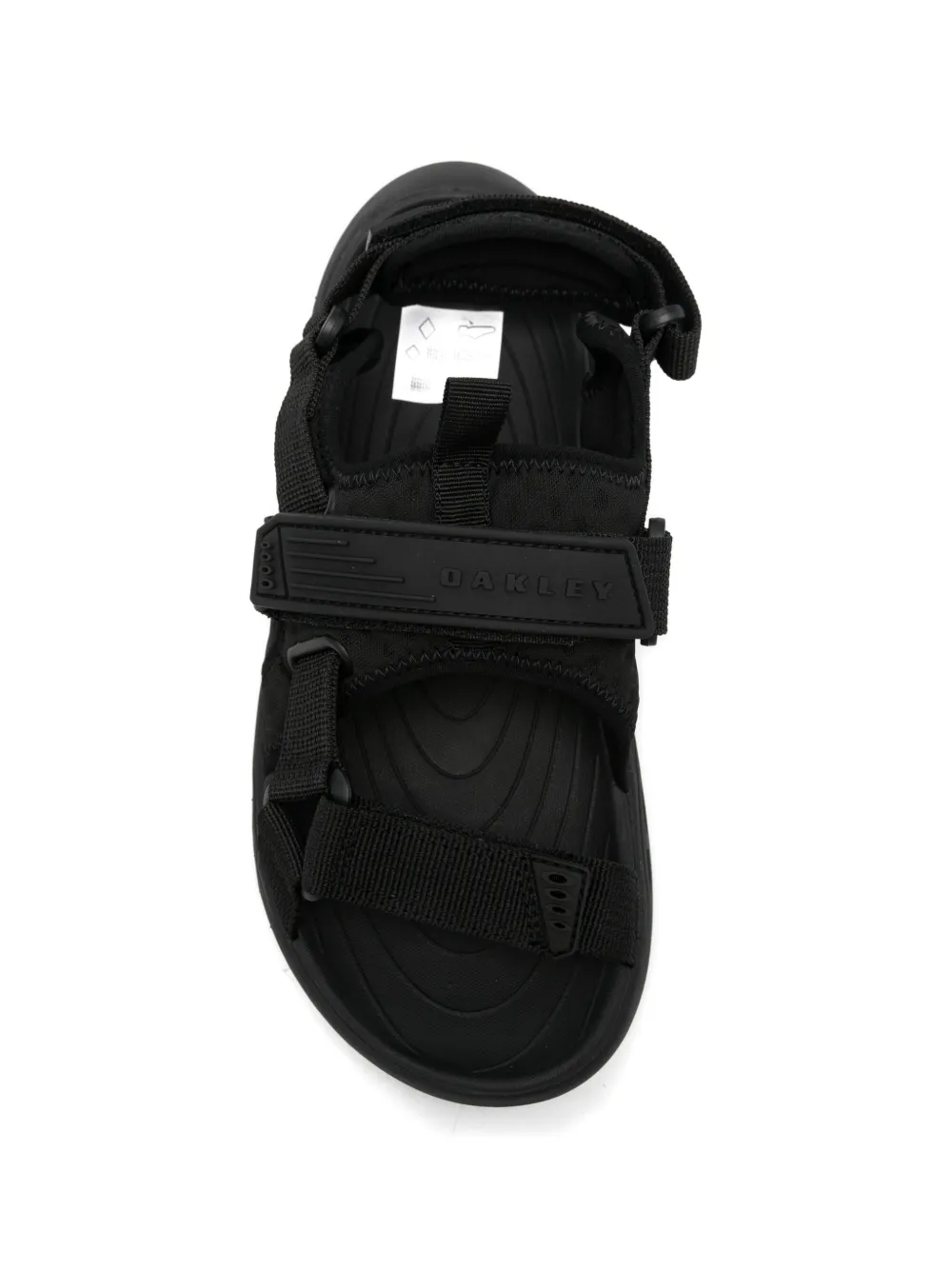 Oakley Studio sandalen met logodetail en bandje Zwart