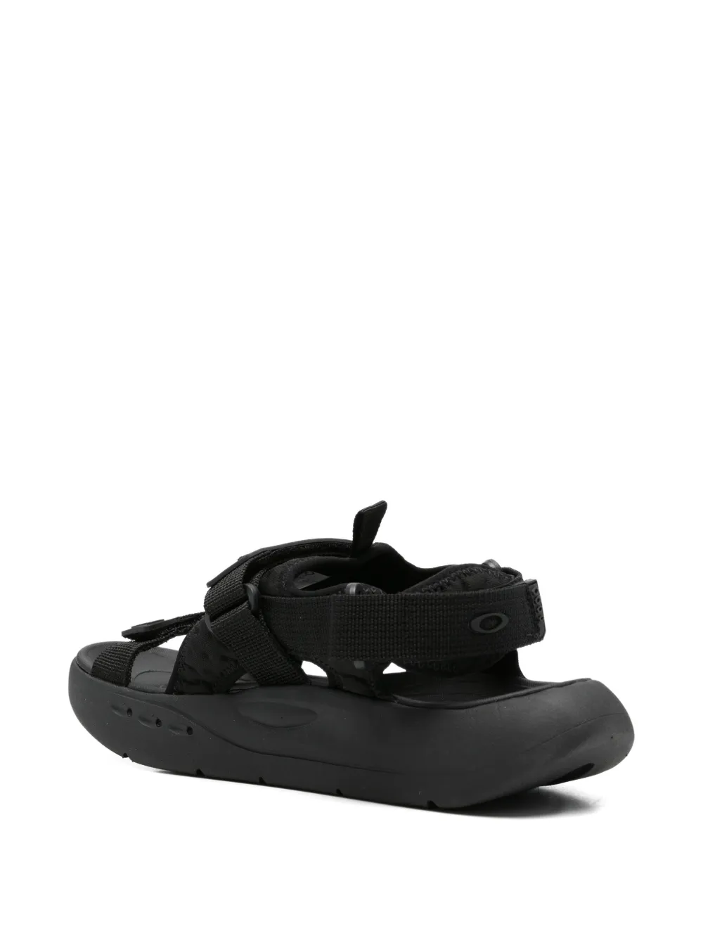Oakley Studio sandalen met logodetail en bandje Zwart