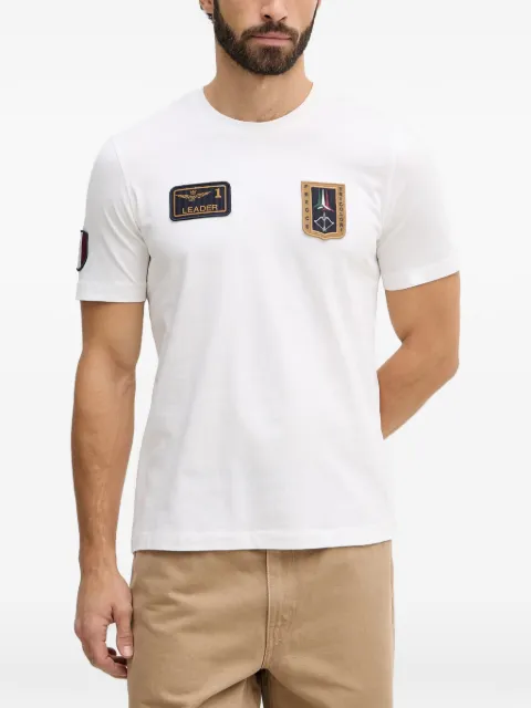Aeronautica Militare Frecce Tricolori patch-detail T-shirt