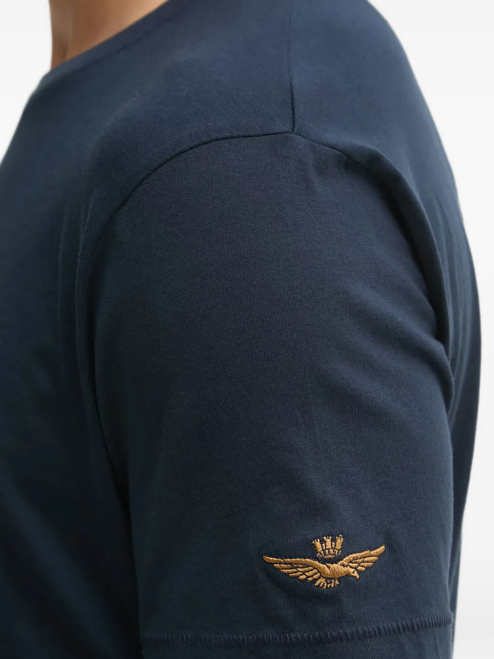 Aeronautica Militare T-shirt met logoprint Blauw