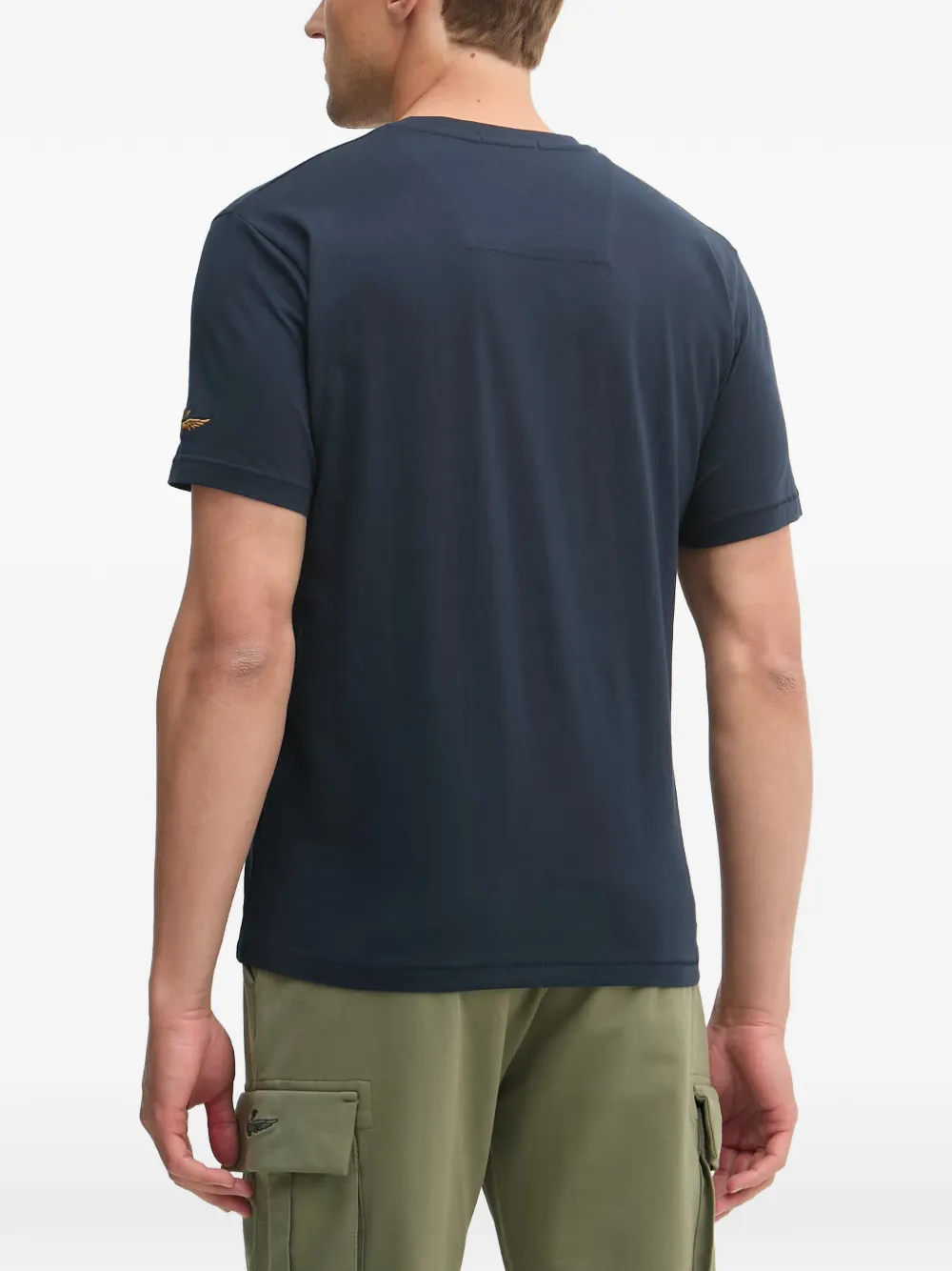 Aeronautica Militare T-shirt met logoprint Blauw
