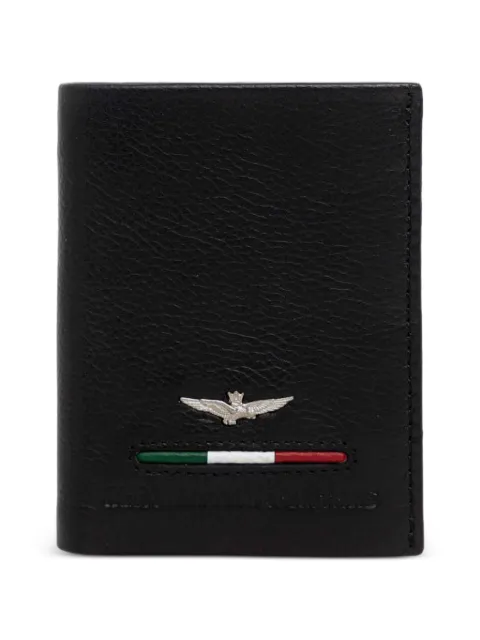 Aeronautica Militare logo-plaque bifold wallet