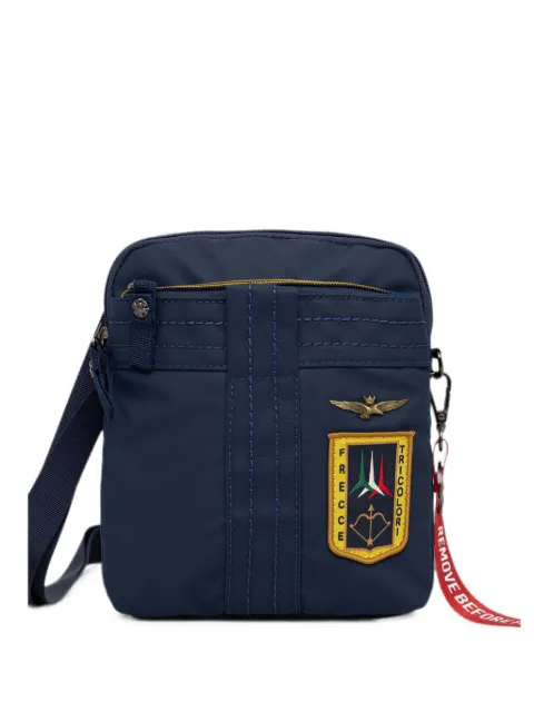 Aeronautica Militare Air Force 贴花细节单肩包