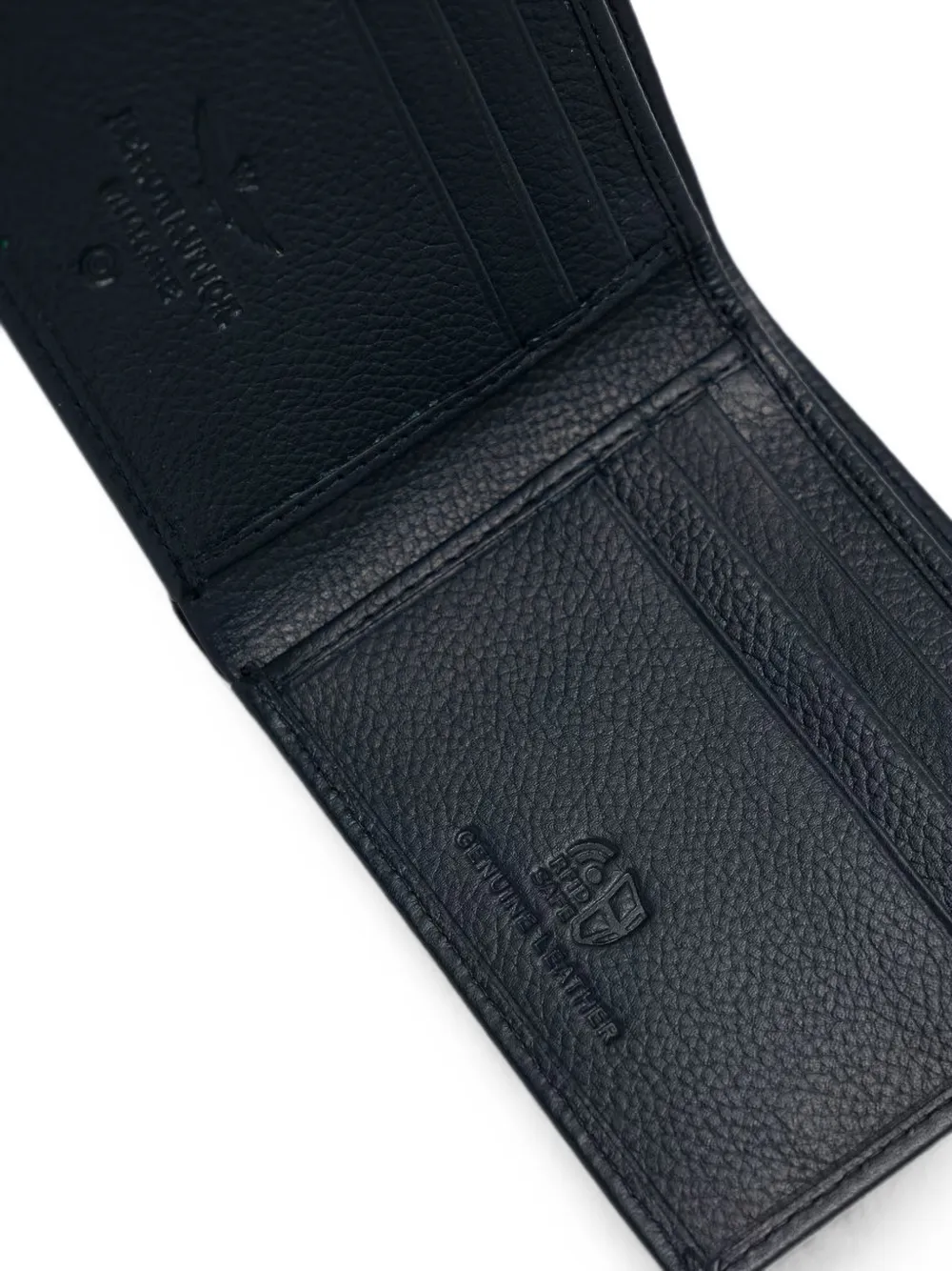 Aeronautica Militare Portemonnee met logoplakkaat Blauw