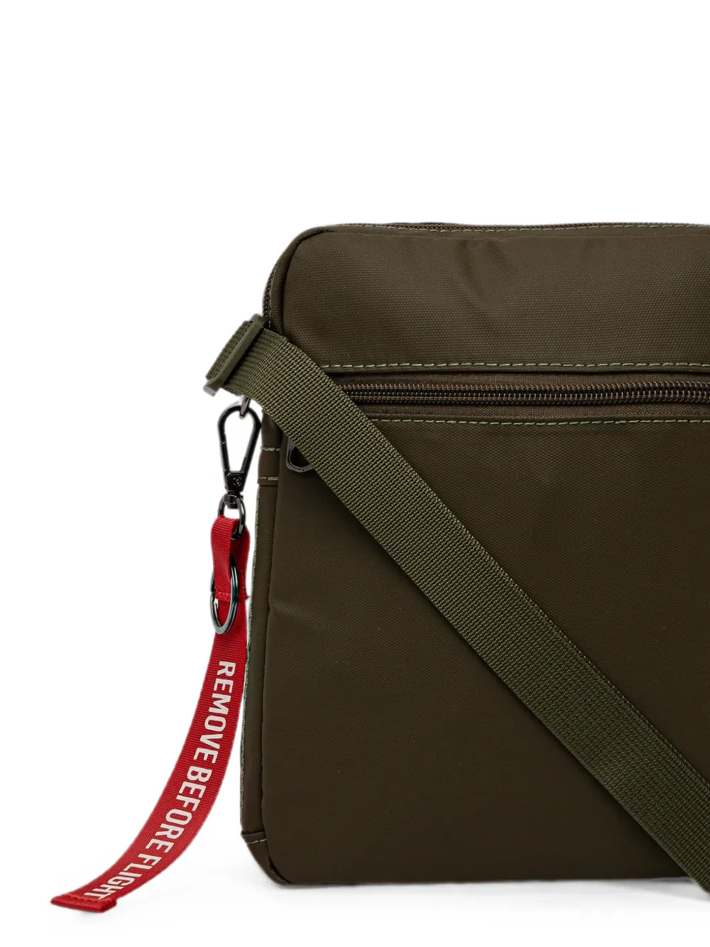 Aeronautica Militare Messengertas met logopatch Groen