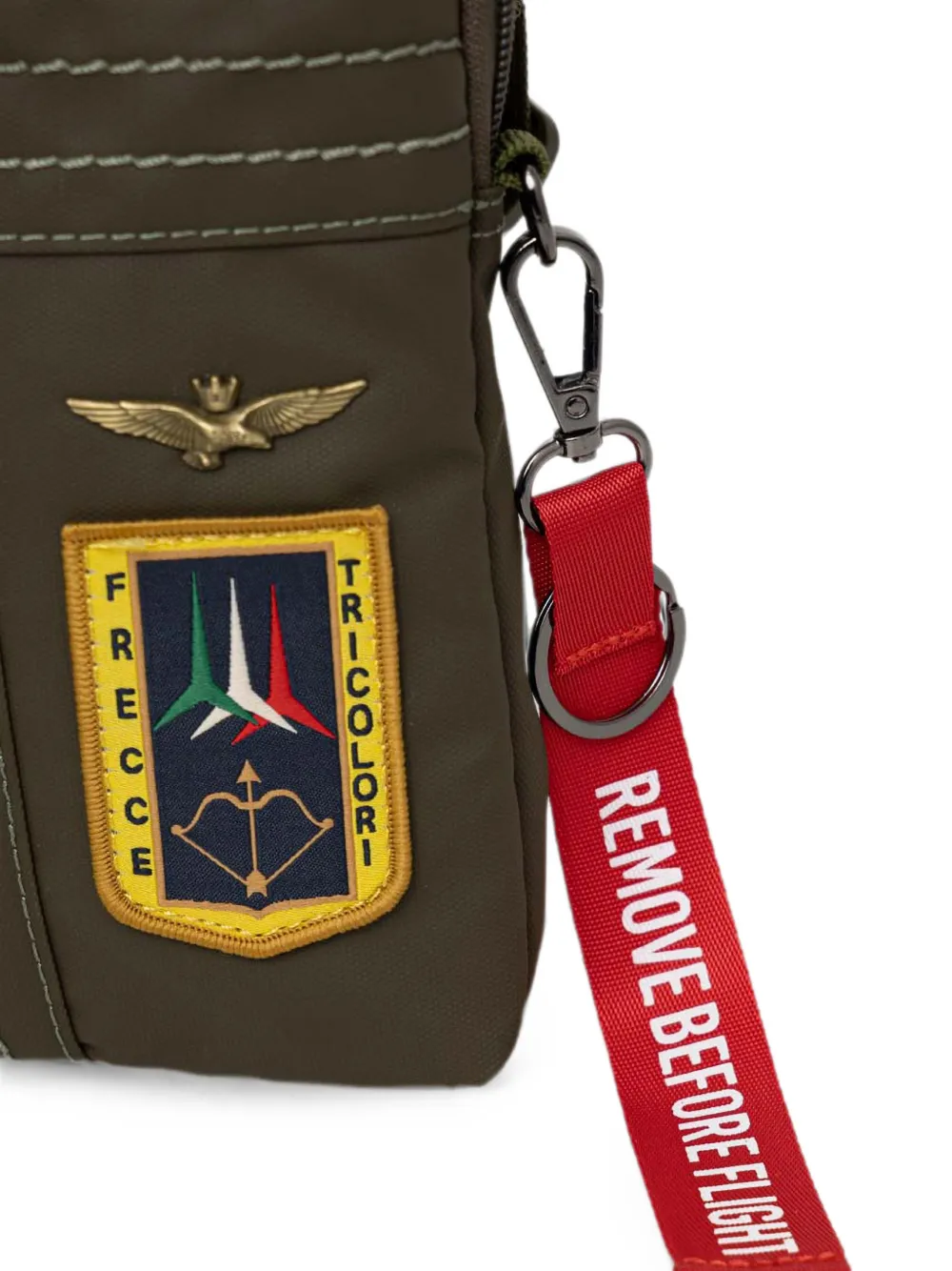 Aeronautica Militare Frecce Tricolori messengertas met applicatie Groen