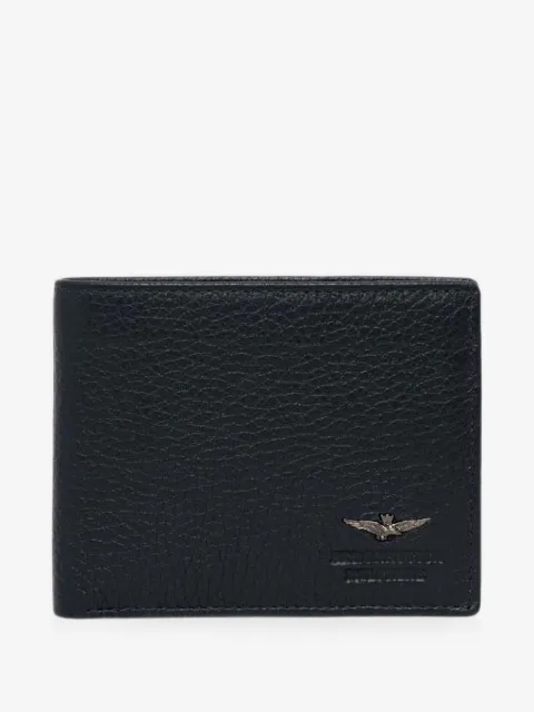 Aeronautica Militare portefeuille en cuir grainé