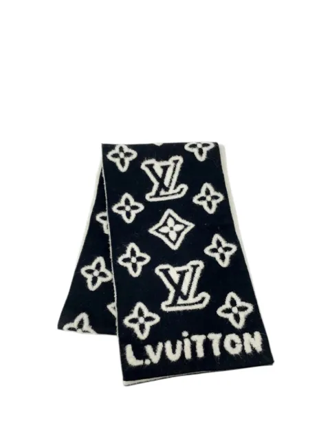 Louis Vuitton Pre-Owned 2025 Monogram Hip Knitted Reversible Scarf scarves
